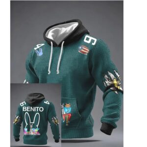 Official Benito Bunny Bowl Eagle Friend Gift Hoodie