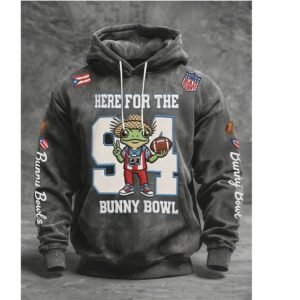 Here For The Bunny Bowl Coqui Frog Puerto Rico Pride Friend Gift Hoodie
