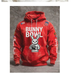 Bunny Bowl Super Bowl Graphic Hoodie Vintage Streetwear Hip Hop Friend Gift T Shirt Bunny Bowl Super Bowl Graphic Hoodie Vintage Streetwear Hip Hop Friend Gift T Shirt