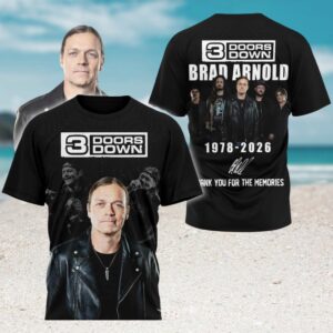 3 Doors Down Brad Arnold Rock Band Memories tshirt
