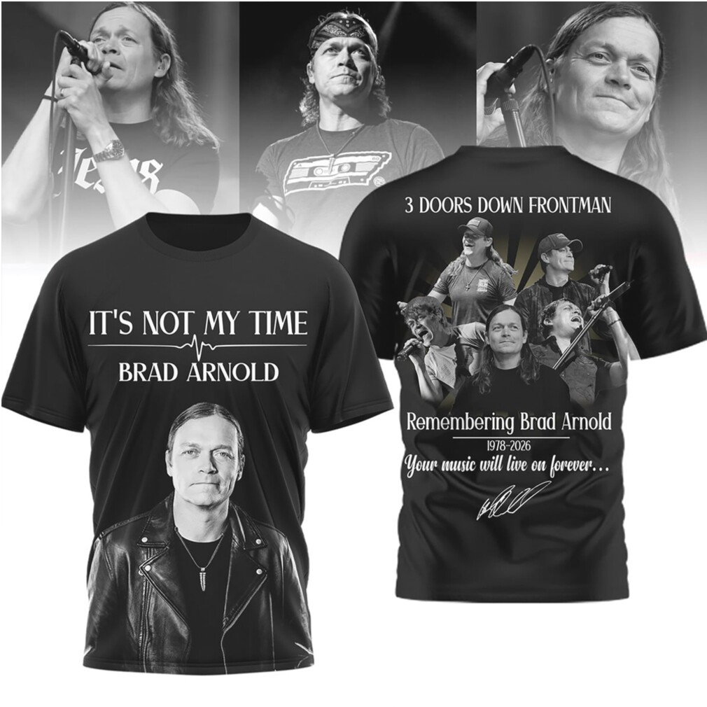 3 Doors Down Brad Arnold Tribute Remembering Frontman Legend Vintage T Shirt 3 Doors Down Brad Arnold Tribute Remembering Frontman Legend Vintage T Shirt