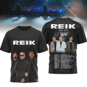 Reik 2026 World Tour En Vivo Concert For Latin Pop Music Fans T Shirt Reik 2026 World Tour En Vivo Concert For Latin Pop Music Fans T Shirt