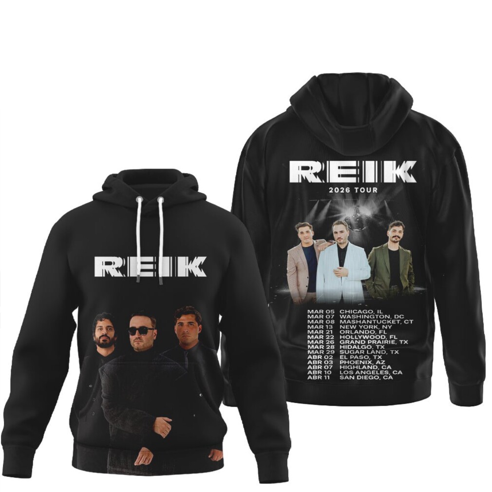 Reik 2026 World Tour En Vivo Concert For Latin Pop Music Fans T Shirt Reik 2026 World Tour En Vivo Concert For Latin Pop Music Fans T Shirt