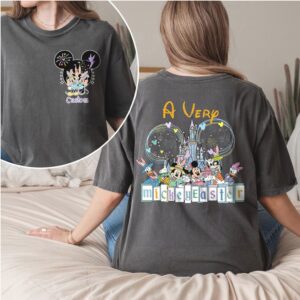 A Very Mickey Easter Personalized Disney Family Trip Castle Fireworks Comfort Colors Shirt A Very Mickey Easter Personalized Disney Family Trip Castle Fireworks Comfort Colors Shirt