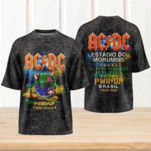 ACDC PWR UP Brazil Tour 2026 Sao Paulo Morumbis Stadium Shirt ACDC PWR UP Brazil Tour 2026 Sao Paulo Morumbis Stadium Shirt