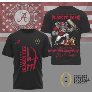 Alabama Crimson Tide College Football Playoff Game Road To National Championship T Shirt Alabama Crimson Tide College Football Playoff Game Road To National Championship T Shirt