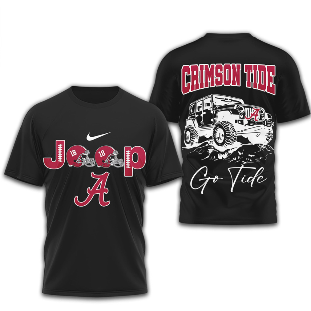 Alabama Crimson Tide Jeep Graphic Roll Tide Vintage Game Day Apparel Shirt Alabama Crimson Tide Jeep Graphic Roll Tide Vintage Game Day Apparel Shirt