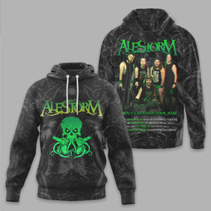 Alestorm Mostly Canadian Tour 2026 Heavy Metal Pirate Rock tshirt
