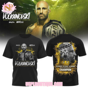 Alexander Volkanovski UFC 325 World Featherweight Champion And Still Commemorative T Shirt Hoodie Alexander Volkanovski UFC 325 World Featherweight Champion And Still Commemorative T Shirt Hoodie