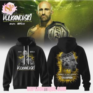 Alexander Volkanovski UFC 325 World Featherweight Champion And Still Commemorative T Shirt Hoodie