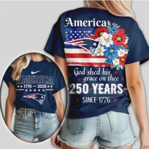 America 250 Years Anniversary Patriots Women’s T Shirt Patriotic July 4th Graphic T Shirt
