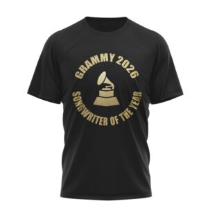 Amy Allen Songwriter Of The Year Grammy 2026 Winner Gold Glitter T Shirt Amy Allen Songwriter Of The Year Grammy 2026 Winner Gold Glitter T Shirt