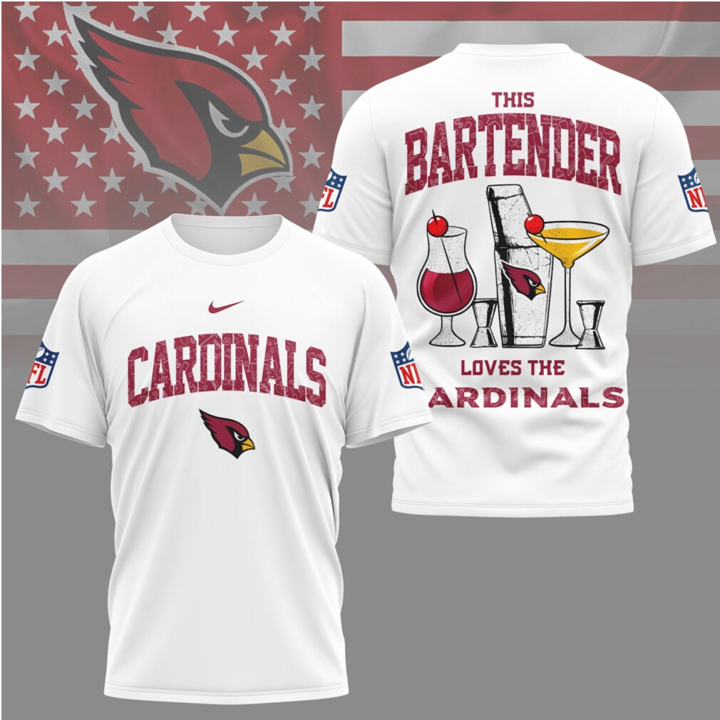 Arizona Cardinals This Bartender Loves The Cardinals Vintage NFL Game Day Fan T Shirt Arizona Cardinals This Bartender Loves The Cardinals Vintage NFL Game Day Fan T Shirt