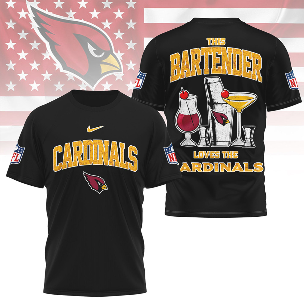 Arizona Cardinals This Bartender Loves The Cardinals Vintage NFL Game Day Fan T Shirt Arizona Cardinals This Bartender Loves The Cardinals Vintage NFL Game Day Fan T Shirt