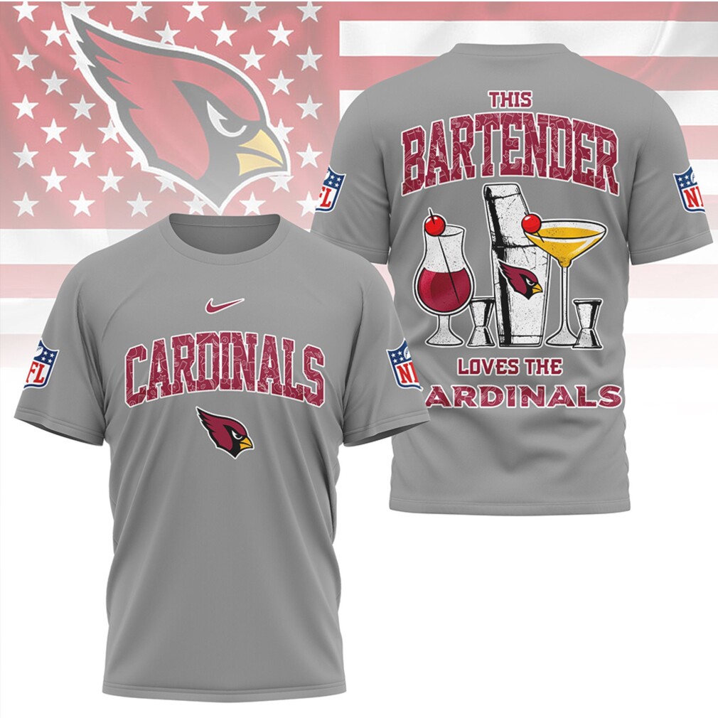 Arizona Cardinals This Bartender Loves The Cardinals Vintage NFL Game Day Fan T Shirt Arizona Cardinals This Bartender Loves The Cardinals Vintage NFL Game Day Fan T Shirt
