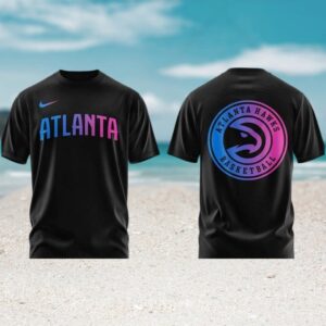 Atlanta Basketball Retro Style City Edition T Shirt Unique Graphic Tee For Sports Fans T Shirt