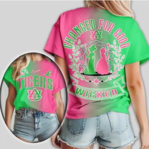 Auburn Tigers Wicked Musical Changed For Good Broadway Inspired Game Day Shirt