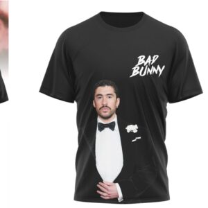 Bad Bunny Grammy Album Of The Year Tracklist Black Streetwear 90s Graphic T Shirt