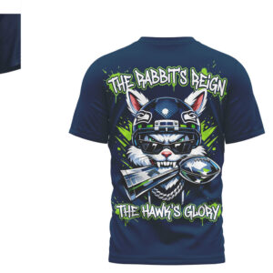 Bad Bunny Halftime Show Super Bowl LX 2026 Bad Bunny Seahawks Mashup T Shirt