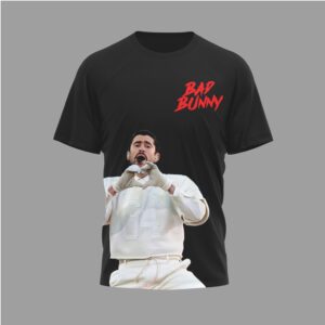 Bad Bunny Love Is Powerful Vintage 90s Style Music Artist T Shirt