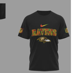 Baltimore Ravens Black History Month Pride Graphic African American Heritage T Shirt