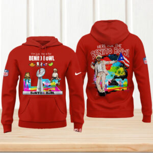 Benito Bowl Super Bowl LX Red Hoodie Bad Bunny Half Time Show Concert Shirt Benito Bowl Super Bowl LX Red Hoodie Bad Bunny Half Time Show Concert Shirt