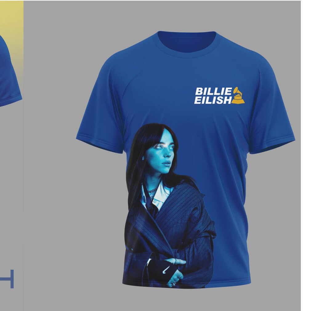 Billie Eilish Wildflower Song Of The Year Blue Graphic Tee Soft As Flower Billie Eilish Wildflower Song Of The Year Blue Graphic Tee Soft As Flower
