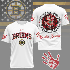 Boston Bruins MMIW Awareness Indigenous Women Support Hockey Fan Gift Shirt