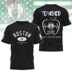 Boston Celtics Teacher Appreciation Night Shirt Teach Love Inspire Basketball Fan Gift Shirt Boston Celtics Teacher Appreciation Night Shirt Teach Love Inspire Basketball Fan Gift Shirt