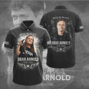 Brad Arnold Rest In Peace Tribute 3 Doors Down Concert Graphic Merchandise Hoodie