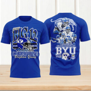 Brigham Young University BYU Big 12 Football Champions 2025 Shirt Brigham Young University BYU Big 12 Football Champions 2025 Shirt