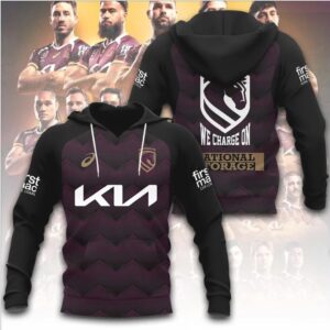 Brisbane Broncos NRL Rugby League Performance Polo Shirt Official Hoodie Brisbane Broncos NRL Rugby League Performance Polo Shirt Official Hoodie