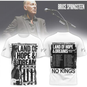 Bruce Springsteen Land of Hope and Dreams 2026 American Tour Hoodie