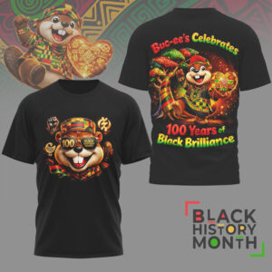 Buc ee’s Celebrates 100 Years Of Brilliance History Month Heritage T Shirt