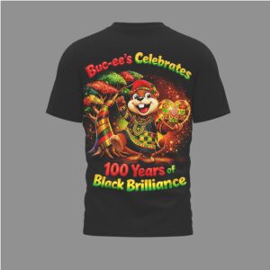 Buc ee’s Celebrates 100 Years Of Brilliance History Month Heritage T Shirt