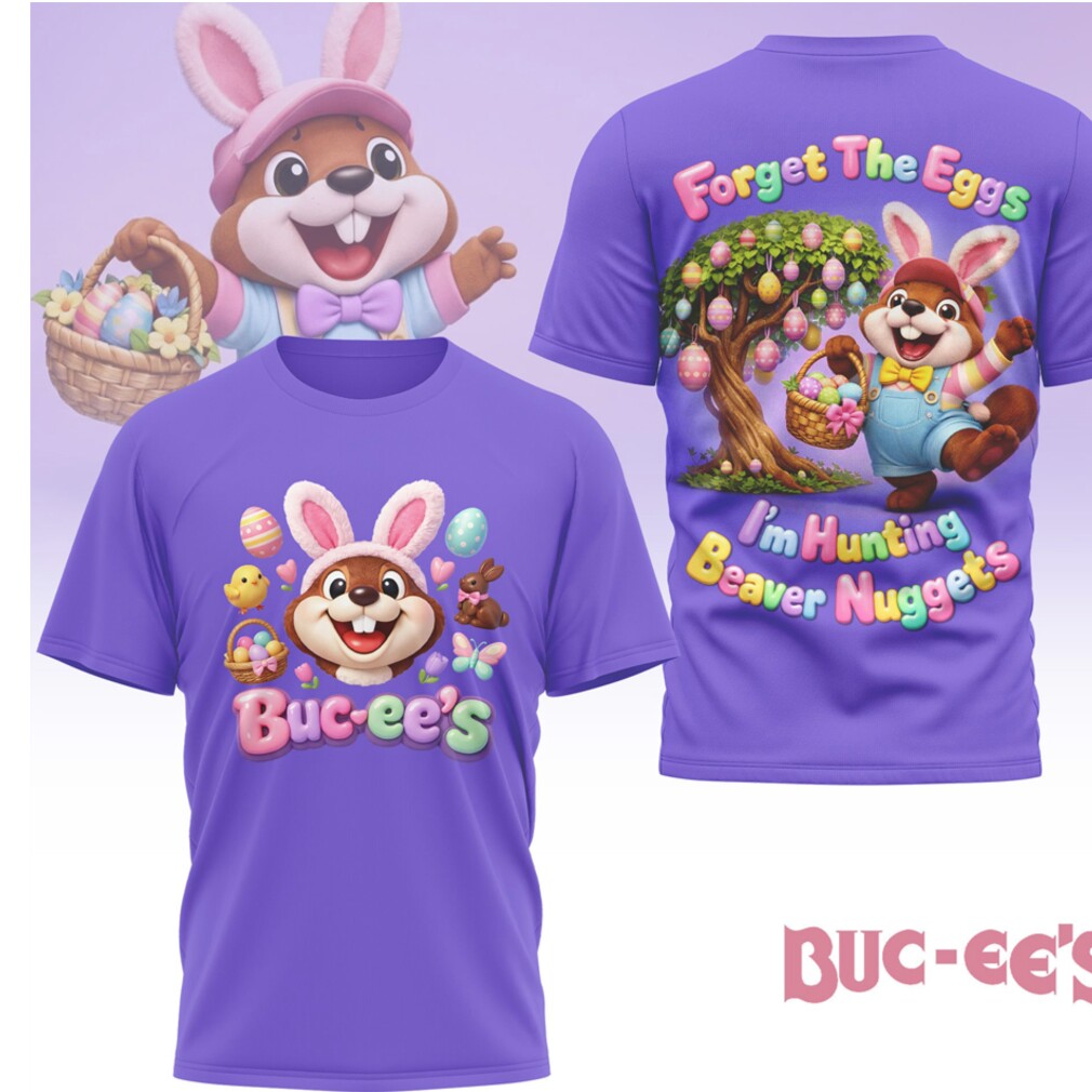 Buc ee’s Easter Bunny Beaver Nuggets Purple Graphic Holiday Gift T Shirt Buc ee’s Easter Bunny Beaver Nuggets Purple Graphic Holiday Gift T Shirt