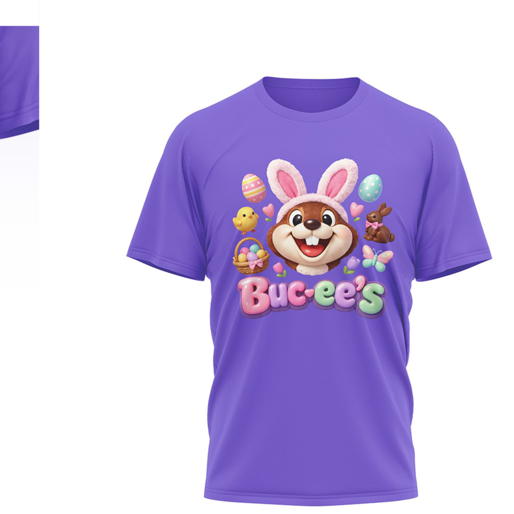 Buc ee’s Easter Bunny Beaver Nuggets Purple Graphic Holiday Gift T Shirt Buc ee’s Easter Bunny Beaver Nuggets Purple Graphic Holiday Gift T Shirt