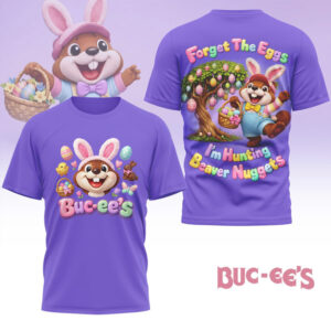 Buc ee’s Easter Bunny Hunting Beaver Nuggets Purple Cute Holiday Gift T Shirt Buc ee’s Easter Bunny Hunting Beaver Nuggets Purple Cute Holiday Gift T Shirt