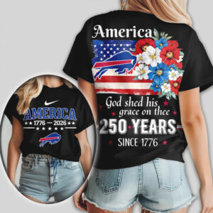 Buffalo Bills America 250 Years Since 1776 Patriotic Independence Day Fan Shirt Buffalo Bills America 250 Years Since 1776 Patriotic Independence Day Fan Shirt