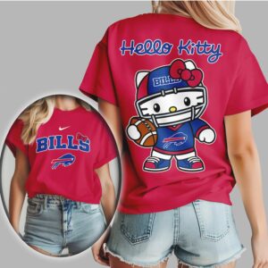 Buffalo Bills Hello Kitty Shirt Cute Kawaii Football Fan Gameday Fashion T Shirt