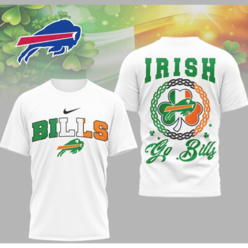 Buffalo Bills Irish St. Patrick's Day Lucky Shamrock NFL Fan T Shirt Buffalo Bills Irish St. Patrick's Day Lucky Shamrock NFL Fan T Shirt