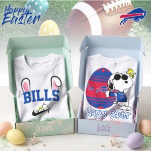 Buffalo Bills Snoopy Happy Easter Bunny Ears Nike Logo Royal Blue Shirt