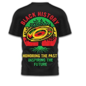 Carolina Hurricanes Black History Month I Am Black History Graphic Tee
