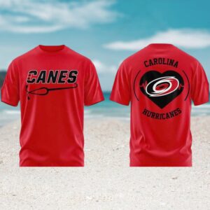 Carolina Hurricanes Healthcare Appreciation Night Red Stethoscope Hockey Fan Shirt