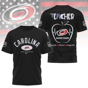 Carolina Hurricanes Teacher Appreciation Night Sport Fan Graphic For School Teachers Shirt Carolina Hurricanes Teacher Appreciation Night Sport Fan Graphic For School Teachers Shirt