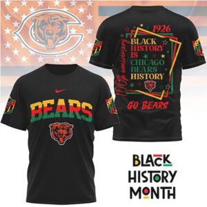Chicago Bears Black History Month 100th Anniversary High Quality Chicago Bears Black History Month 100th Anniversary High Quality