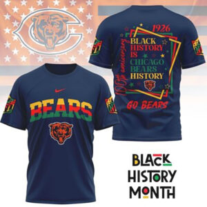 Chicago Bears Black History Month 100th Anniversary High Quality