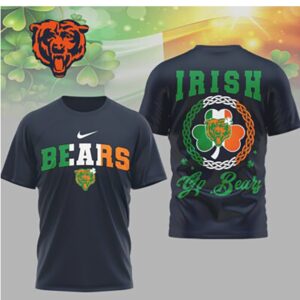 Chicago Bears Irish Shamrock St. Patrick’s Day Lucky NFL Football Fan T Shirt Chicago Bears Irish Shamrock St. Patrick’s Day Lucky NFL Football Fan T Shirt
