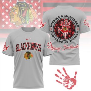 Chicago Blackhawks MMIW Awareness Hockey Indigenous Women Support Shirt Chicago Blackhawks MMIW Awareness Hockey Indigenous Women Support Shirt