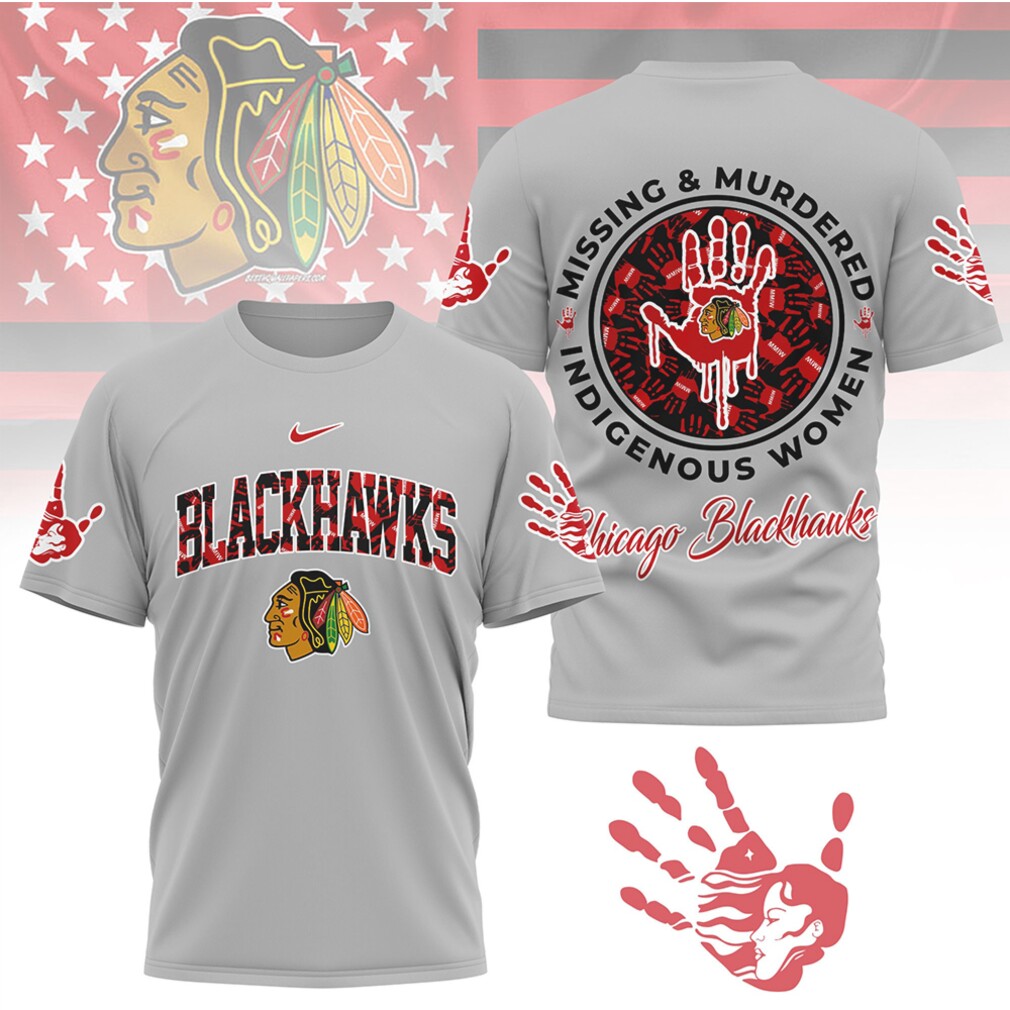 Chicago Blackhawks MMIW Awareness Hockey Indigenous Women Support Shirt Chicago Blackhawks MMIW Awareness Hockey Indigenous Women Support Shirt